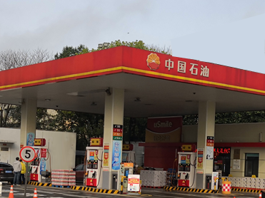 中石油加油站油气回收在线监测系统安装现场